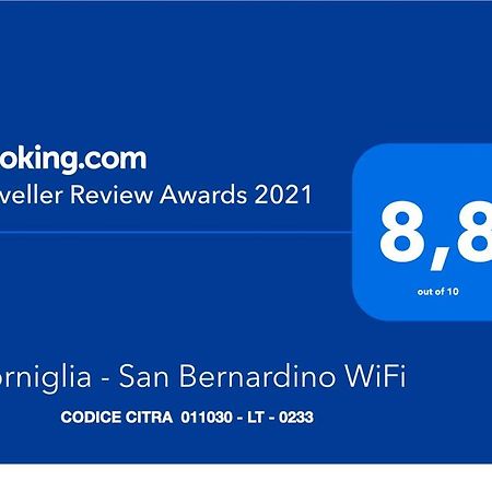 Corniglia - San Bernardino Wifi 아파트 외부 사진