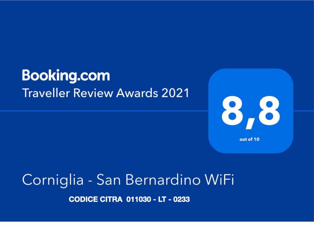 Corniglia - San Bernardino Wifi 아파트 외부 사진